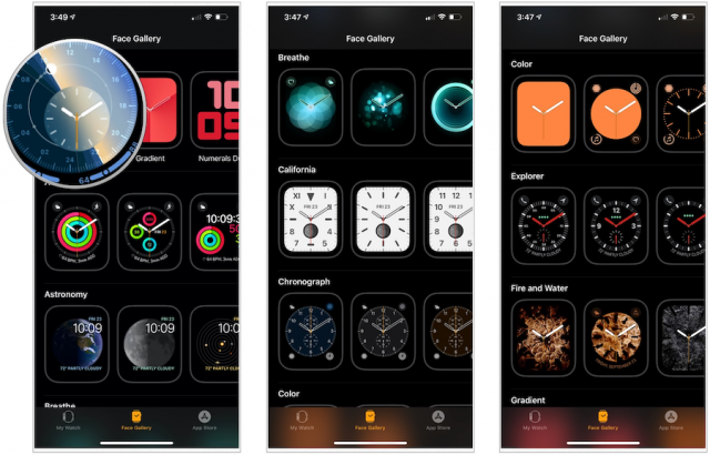 Apple Watch Faces watchOS 6