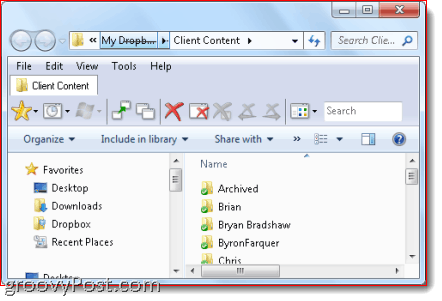 browsing i windows explorer qttabbar