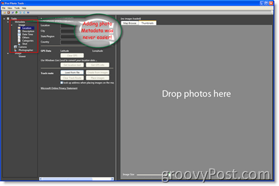 Microsoft Pro Photo Tools Metadata :: groovyPost.com