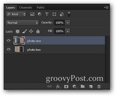 görüntüleri Photoshop adım bir ithal