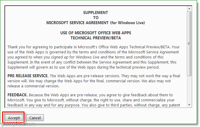 przeczytaj umowę serwisową dotyczącą aplikacji internetowych 2010