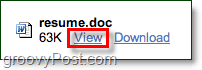 προβολή αρχείων .doc στο gmail
