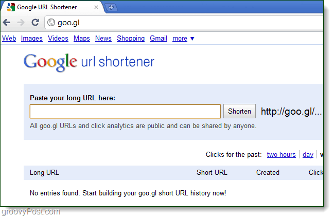 goo.gl URL-Shortener goo.gl URL-Shortener