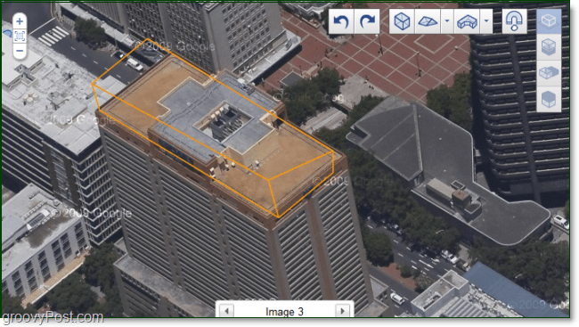 Снимка на Google Aerial Building Maker
