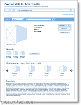 en groovy wireframe indbygget i google docs