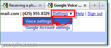 gå till google röstinställningar