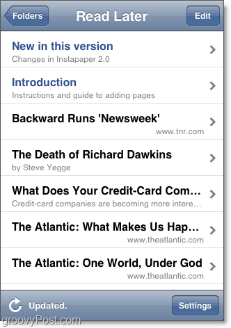 app instapaper iphone