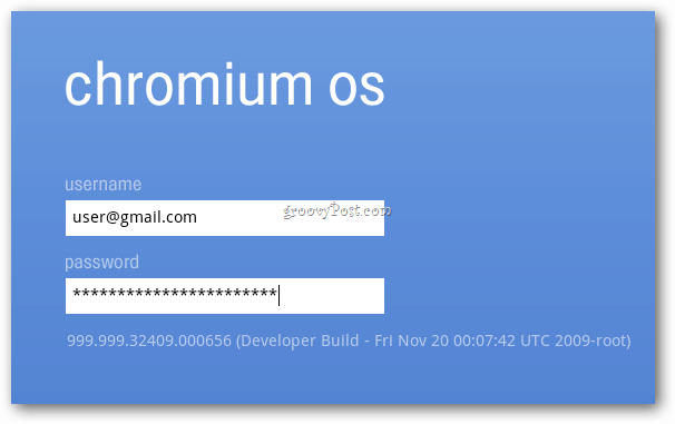 Prisijunkite prie „Chrome“ OS