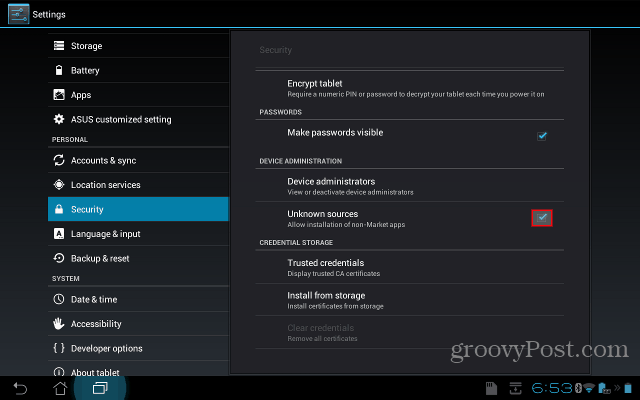 Asus Transformer Prime : 부트 로더 잠금 해제 및 ClockworkMod 복구 설치