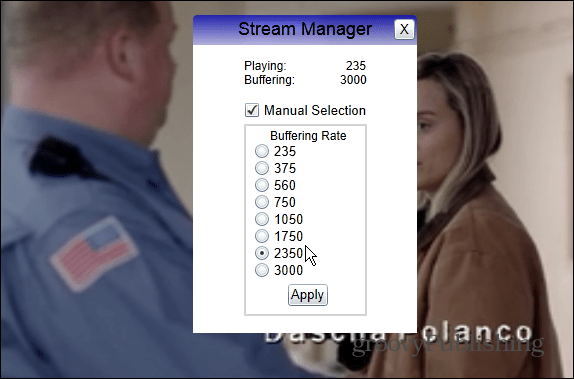 Netflix Buffering-inställningar