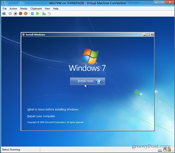 hyper-v VM