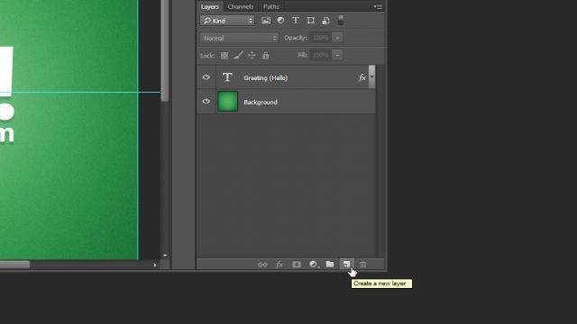 Trapaças Transformações da camada de texto do Photoshop Engane a nova camada alt clique em painel de camadas Photoshop