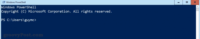 „PowerShell“ raginime