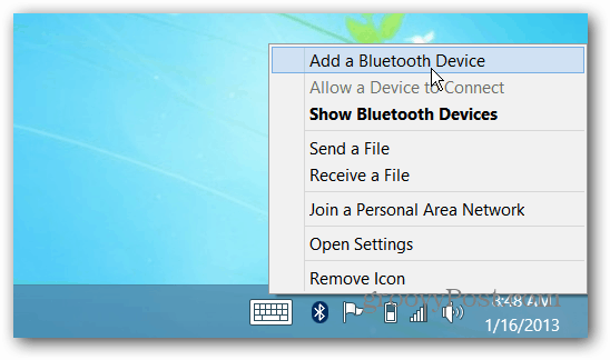 Connetti i dispositivi Bluetooth su Microsoft Surface con Windows RT