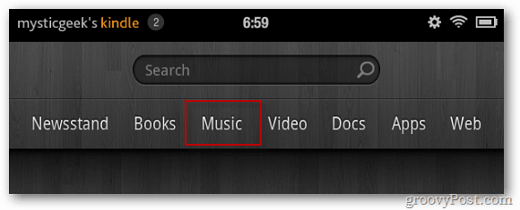 Crear y administrar listas de reproducción de Kindle Fire Music