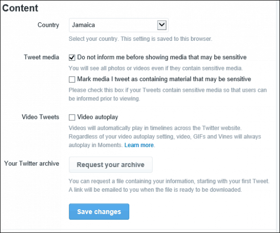 Samaziniet datus Twitter 3