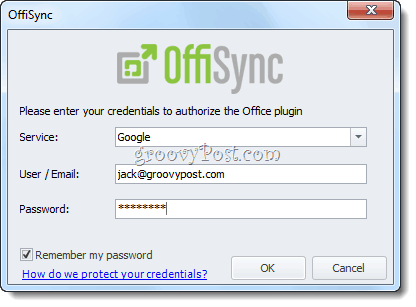 OffiSync: ซิงค์ Google เอกสารกับ Office 2010