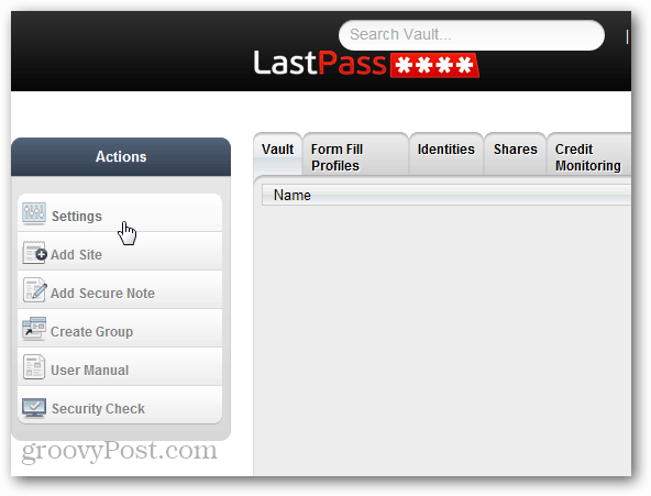 เปิดใช้งานการรับรองความถูกต้องของ LastPass Two Factor