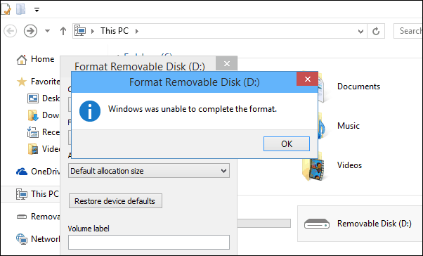 Fejlmeddelelsesformat