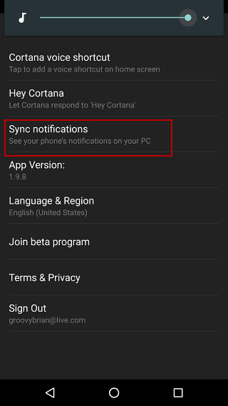 Obtenga notificaciones de Android en dispositivos con Windows 10