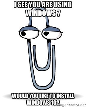 Weg met die irritante Windows 10 Upgrade-melding