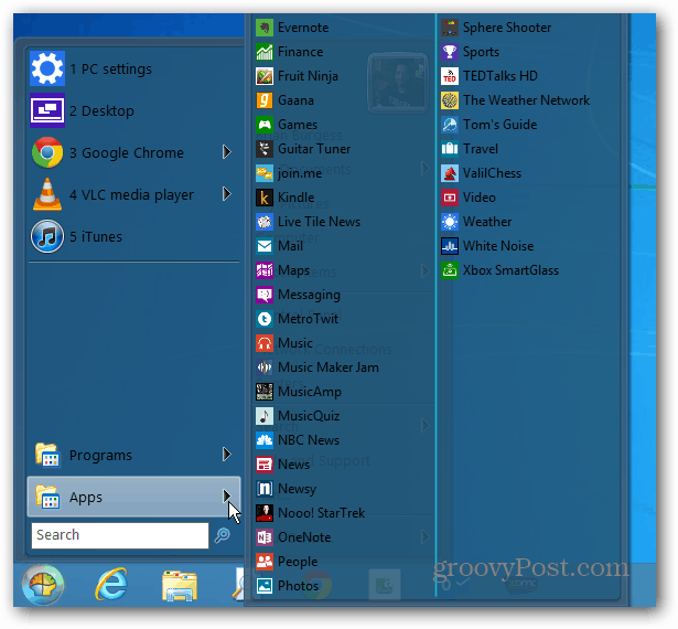 Windows 8 -sovellukset