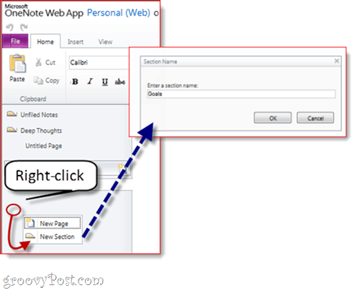 Office Live OneNote 동기화