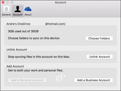 OneDrive for Business Mac