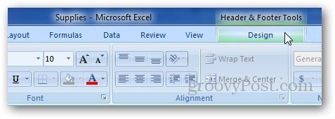 Нижній колонтитул Excel 4