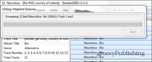 foobar2000 pridať pripájanie umeleckých diel