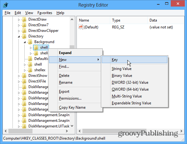 Herhangi Bir Programın Windows'a Sağ Ek Bağlam Menüsüne Nasıl Ekleneceği