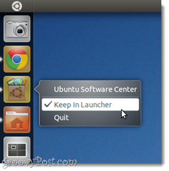 Unity Launcher aus der Seitenleiste entfernen