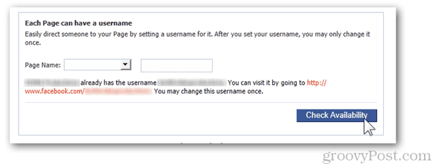 setări pagină facebook nume utilizator schimbare nume utilizator fiecare pagină poate avea un nume de utilizator nume verifică disponibilitatea