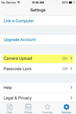 Come caricare automaticamente le foto di iPhone e iPad su Dropbox