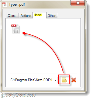 pictogrammen tabblad in typen