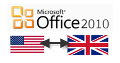 วิธีเปลี่ยนภาษาการพิสูจน์อักษรใน Office 2010 จาก AmEng (สหรัฐอเมริกา) เป็น BrEng (สหรัฐอเมริกา)