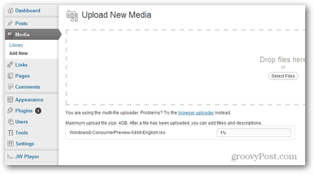 Πώς να αλλάξετε το όριο μεταφόρτωσης μέσων WordPress