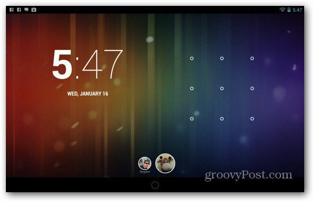 Så här konfigurerar du flera användarkonton på Nexus 7 Tablet