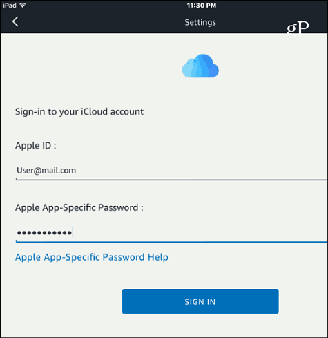 Prihláste sa na iCloud