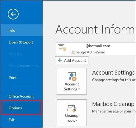 Come convertire le e-mail in testo normale in Outlook 2016 e 2013