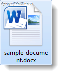 Exemple de fichier .docx