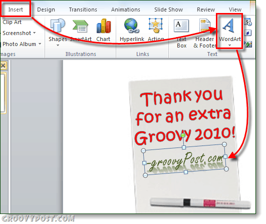 groovypost.com powerpoint ekartı