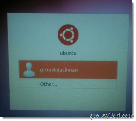 zvolte nového uživatele Ubuntu zvolte nového uživatele Ubuntu