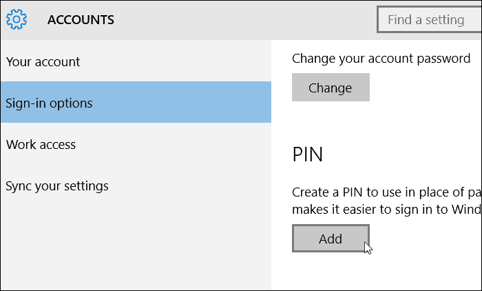 Comment créer un compte utilisateur Windows 10 Épingler et se connecter plus facilement