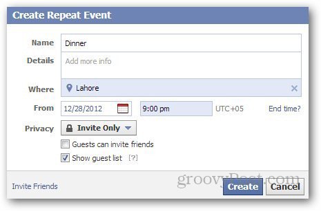 Eventi Facebook 5