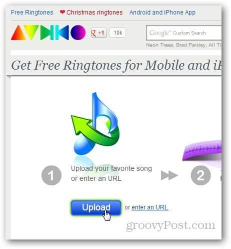 Δημιουργία Ringtone Online