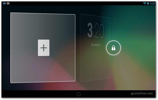Slik tilpasser du Nexus 7-låseskjermen med widgets