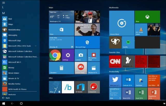 Anzeigen aller Windows 10-Apps im Datei-Explorer