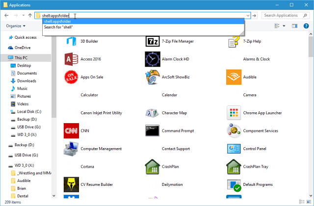 file explorer alla appar