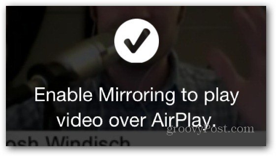 Cómo habilitar AirPlay Mirroring en iPhone y iPad